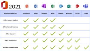 Microsoft Office 2021 Home and Business License